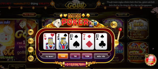 trò chơi mini Poker tai sunwin