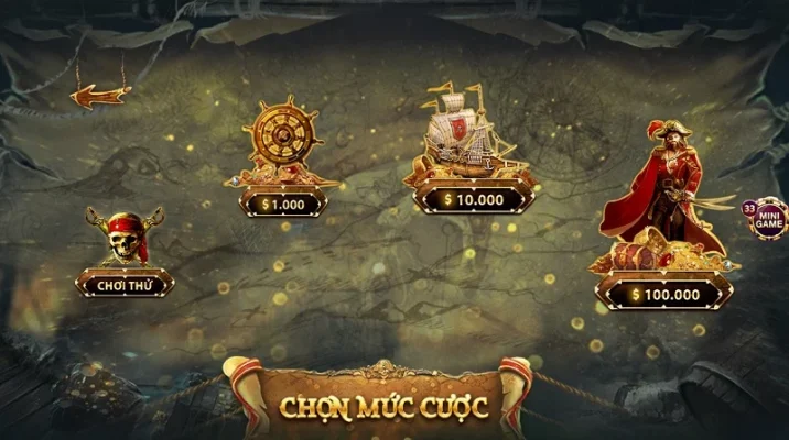 Các bước tai Sunwin để tham gia slot game Pirate King